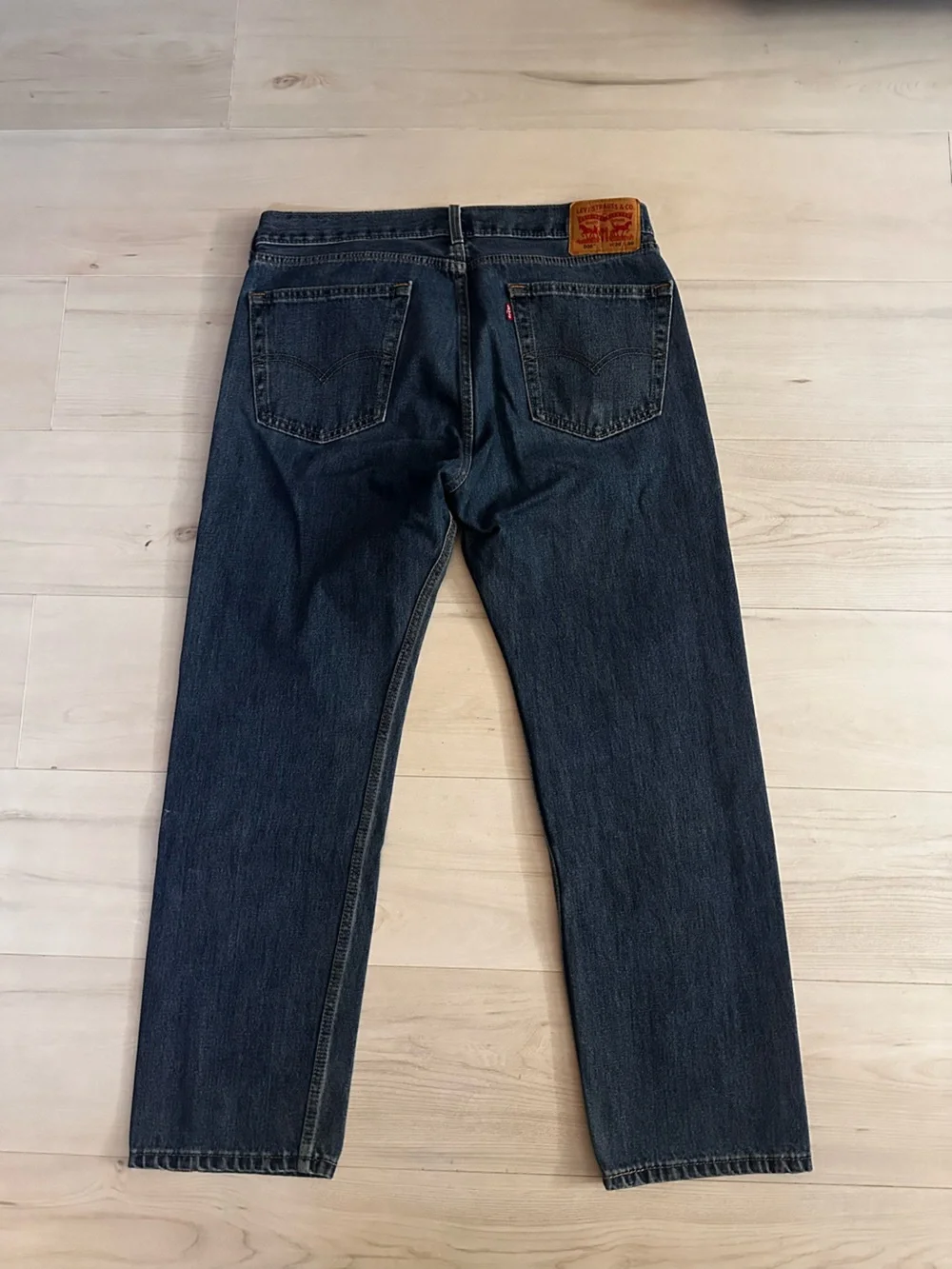 Levi's 505 Straight Men’s Dark Jeans Size 36x30 0092